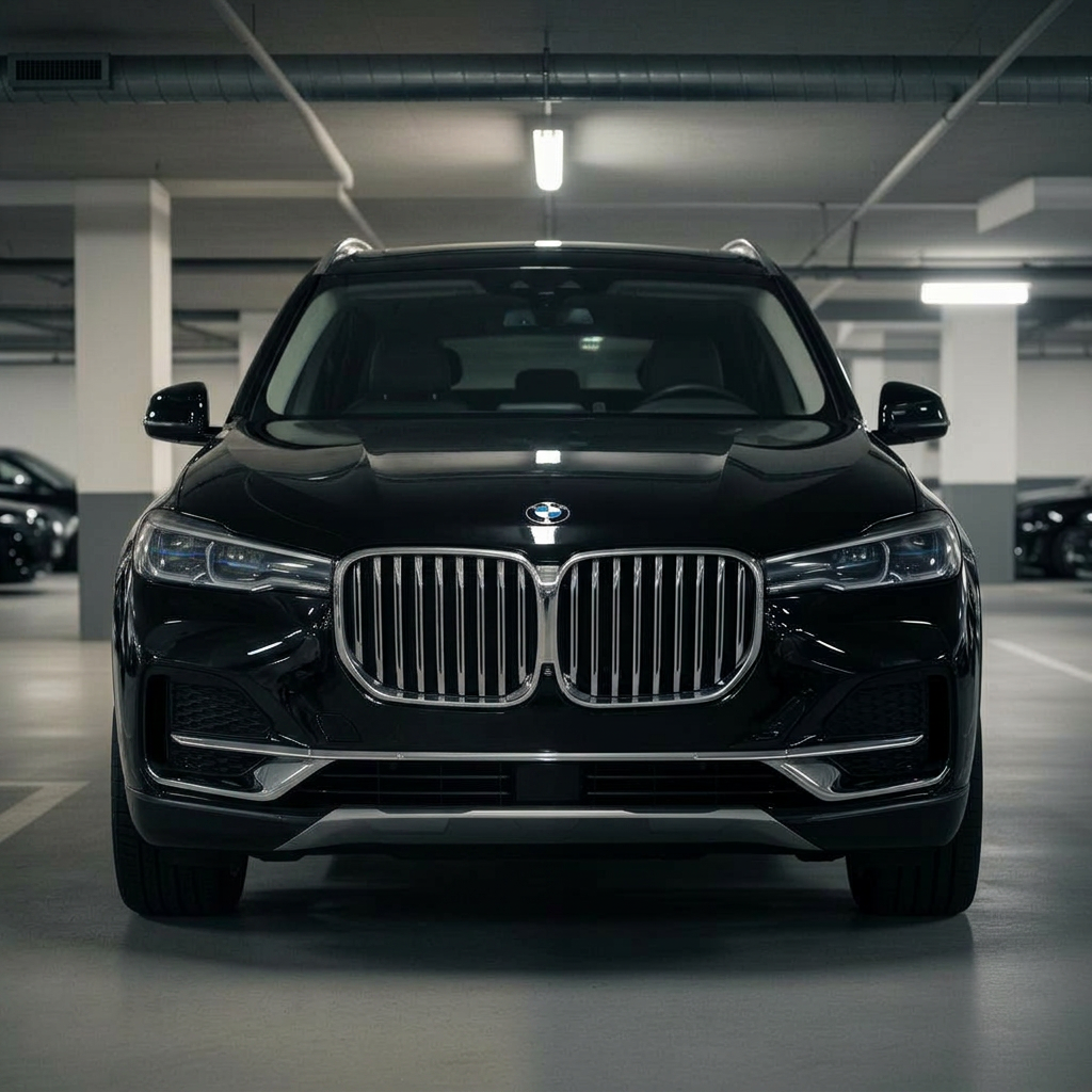 Carro limpo com brilho de carnaúba